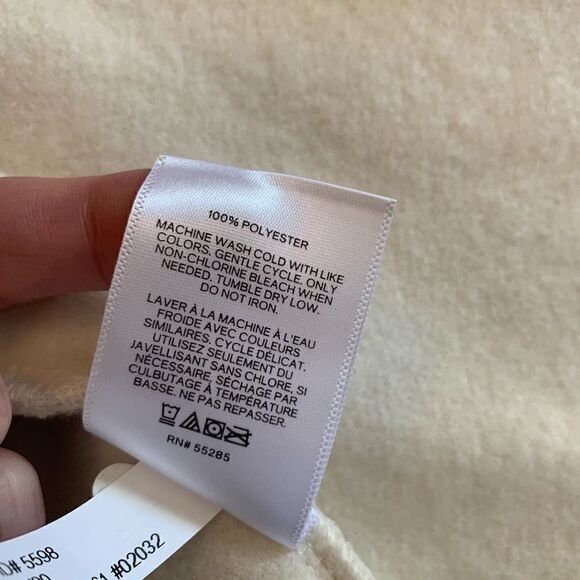 NWOT Express Sherpa coat size small - Picture 6 of 6